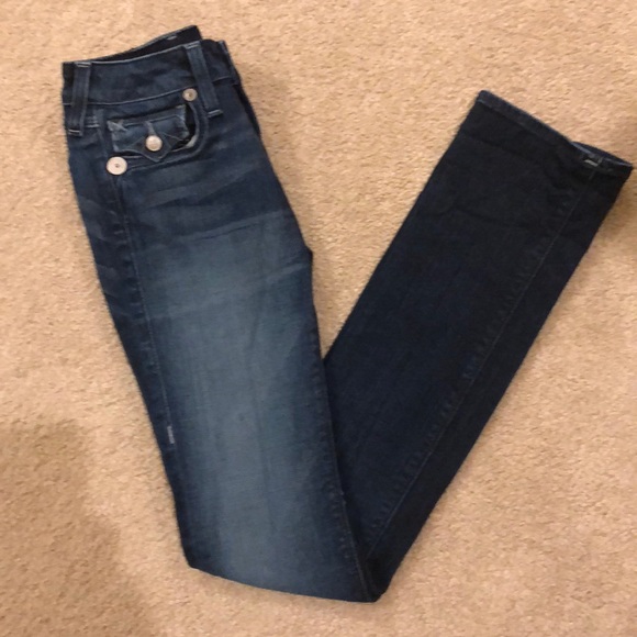 True Religion blue jeans size 24 - Picture 6 of 6